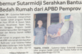 Gubernur Sutarmidji Serahkan Bantuan Bedah Rumah dari APBD Pemprov
