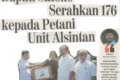 Bupati Satono Serahkan 176 kepada Petani Unit Alsintan